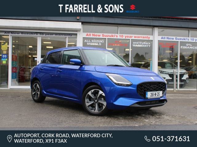 Suzuki Swift 0.0 1.2 HYBRID ULTRA CVT 5DR Hatchback Hybrid Blue