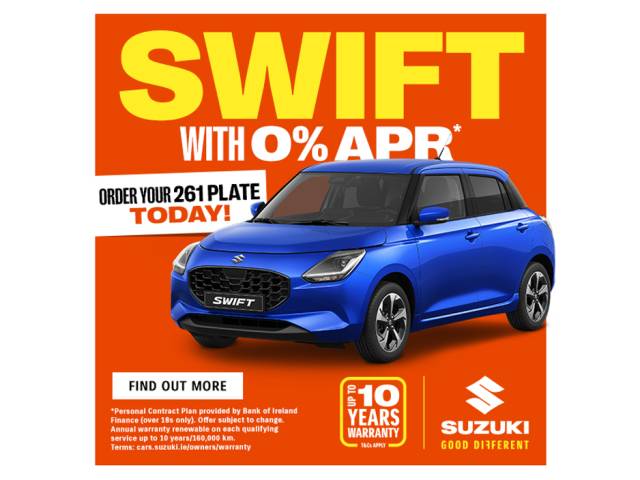 2026 Suzuki Swift 0.0 SWIFT MOTION HYBRID 0% Finance Available HP or PCP over 36 Months T&C