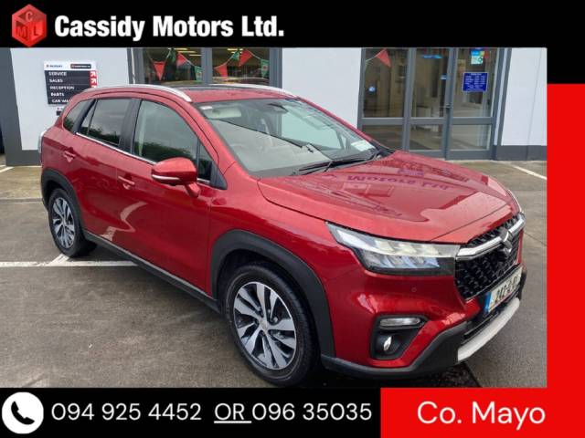 Suzuki S-Cross 0.0 S-Cross 1.4 Mild Hybrid Ultra ALLGRIP Hatchback Hybrid Red